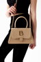 Lucky Bees Bolso Camel 330 Piel de Polivinilo